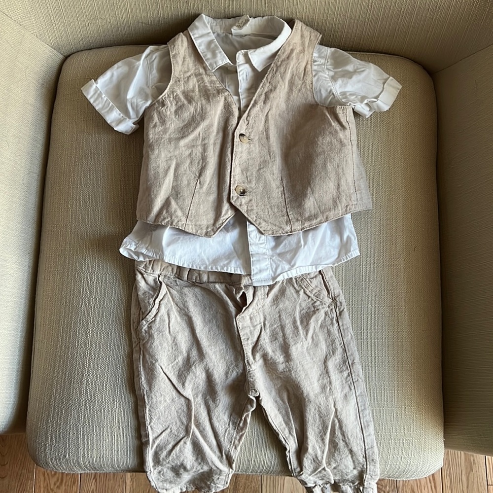 3 piece set with bow tie